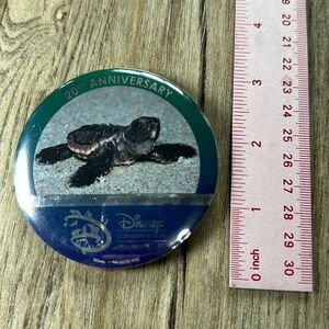 Disney Conservation Fund 20th Anniversary Button Pin Collectible
